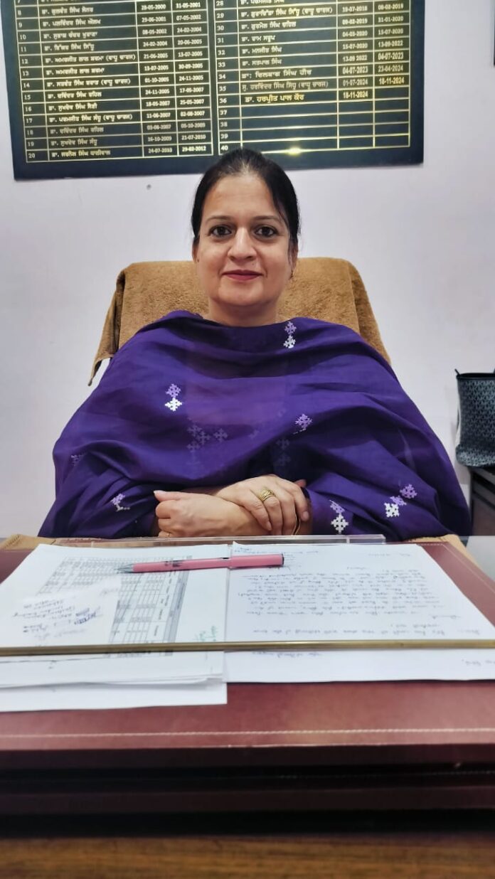 CAO Harpreet Pal Kaur