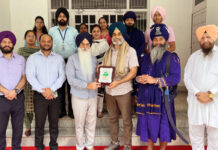 ਅਮਰੀਕਾ ਦੀ ਸੰਸਥਾ ਸਿੱਖ ਹਿਊਮਨ ਡਿਵੈਲਪਮੈਂਟ ਫਾਊਂਡੇਸ਼ਨ ਦੇ ਐਗਜ਼ੀਕਿਊਟਿਵ ਡਾਇਰੈਕਟਰ ਸ. ਗੁਰਬੀਰ ਸਿੰਘ ਬਰਾੜ ਵੱਲੋਂ ਢਾਹਾਂ ਕਲੇਰਾਂ ਦਾ ਦੌਰਾ