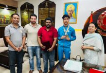 ਡਿਪਟੀ ਕਮਿਸ਼ਨਰ ਵੱਲੋਂ ਏਸ਼ੀਅਨ ਕੈਡਿਟ ਕੱਪ ‘ਚ ਮੱਲਾਂ ਮਾਰਨ ਵਾਲੇ ਖਿਡਾਰੀਆਂ ਦਾ ਸਨਮਾਨ