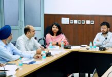 ਡਾ. ਰਵਜੋਤ ਸਿੰਘ ਵੱਲੋਂ ਅੰਮ੍ਰਿਤਸਰ, ਜਲੰਧਰ ਅਤੇ ਪਟਿਆਲਾ ਵਿੱਚ ਮੈਸਰਜ਼ ਐਲ ਐਂਡ ਟੀ ਦੁਆਰਾ ਚਲਾਏ ਜਾ ਰਹੇ ਜਲ ਸਪਲਾਈ ਪ੍ਰੋਜੈਕਟਾਂ ਦੀ ਪ੍ਰਗਤੀ ਦਾ ਜਾਇਜ਼ਾ