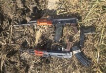 AHEAD OF DIWALI, TWO AK-47 RIFLES RECOVERED FROM NEAR INDO-PAK BORDER IN TARN TARAN