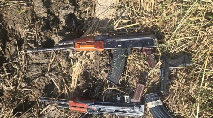 AHEAD OF DIWALI, TWO AK-47 RIFLES RECOVERED FROM NEAR INDO-PAK BORDER IN TARN TARAN