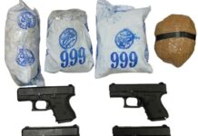 ਤਸਕਰੀ ਗਿਰੋਹ ਦੇ ਪੰਜ ਮੈਂਬਰਾਂ ਨੂੰ ਚਾਰ ਗਲੋਕ ਪਿਸਤੌਲਾਂ, 2 ਕਿਲੋ ਹੈਰੋਇਨ ਸਮੇਤ ਕੀਤਾ ਕਾਬੂ