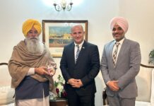 ਗੁਰਮੀਤ ਸਿੰਘ ਖੁੱਡੀਆਂ ਵੱਲੋਂ ਫਾਰੇਸ ਸਾਏਬ ਨਾਲ ਮੀਟਿੰਗ; ਇਜ਼ਰਾਈਲ ਨੇ ਪੰਜਾਬ ਤੋਂ ਅਨਾਜ ਬੀਜਾਂ ਦੀ ਦਰਾਮਦ ਵਿੱਚ ਡੂੰਘੀ ਦਿਲਚਸਪੀ ਦਿਖਾਈ