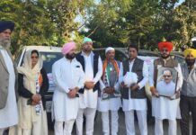 ਜਲੰਧਰ ਵਿੱਚ ਸਵਰਗੀ ਅਜੀਤ ਦਾਦਾ ਪਵਾਰ ਨੂੰ ਦਿਲੋਂ ਸ਼ਰਧਾਂਜਲੀ, ਅਸਥੀਆਂ ਦੇ ਕਲਸ਼ ਨੂੰ ਸਤਿਕਾਰ ਸਹਿਤ ਜਲ ਪ੍ਰਵਾਹ ਕੀਤਾ ਗਿਆ।