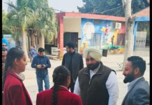 ਸਿੱਖਿਆ ਮੰਤਰੀ ਹਰਜੋਤ ਸਿੰਘ ਬੈਂਸ ਵੱਲੋਂ ਪਟਿਆਲਾ ਦੇ ਸਕੂਲ ਆਫ਼ ਐਮੀਨੈਂਸ ਦਾ ਅਚਨਚੇਤ ਦੌਰਾ, ਬੁਨਿਆਦੀ ਢਾਂਚੇ ਦਾ ਲਿਆ ਜਾਇਜ਼ਾ