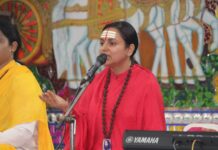 ਦਿਵਯ ਜਯੋਤੀ ਜਾਗ੍ਰਿਤੀ ਸੰਸਥਾਨ ਦੇ ਵਲੋ ਸ਼੍ਰੀ ਰਾਮਵਾੜ੍ਹਾ ਮੰਦਿਰ ਰਈਆ ਵਿੱਚ ਮਹਾਸ਼ਿਵਰਾਤਰੀ ਪਰਵ ਦੇ ਮੌਕੇ ਤੇ ਭਗਵਾਨ ਸ਼ਿਵ ਮਹਿਮਾ ਦਾ ਆਯੋਜਨ ਕੀਤਾ ਗਿਆ।