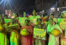 ਪੰਜਾਬ ਸਰਕਾਰ ਦੇ ਮਹਿਲਾ ਵਿੱਤੀ ਸਹਾਇਤਾ ਐਲਾਨ ਨਾਲ ਖੁਸ਼ੀ ਦੀ ਲਹਿਰ; ਪੰਜਾਬ ਭਰ ਵਿੱਚ ਔਰਤਾਂ ਨੇ ਜਾਗੋ ਕੱਢ ਕੇ ਮਨਾਈ ਖੁਸ਼ੀ