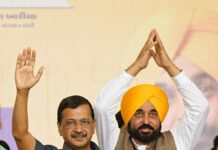 ਕਾਂਗਰਸ-ਭਾਜਪਾ ਇੱਕੋ ਹੀ ਹਨ, ਕਾਂਗਰਸ ਨੂੰ ਵੋਟ ਦਿੰਦੇ ਹੋ ਤਾਂ ਉਹ ਵੀ ਚੋਣਾਂ ਤੋਂ ਬਾਅਦ ਭਾਜਪਾ ਵਿੱਚ ਚਲਾ ਜਾਂਦਾ ਹੈ – ਭਗਵੰਤ ਸਿੰਘ ਮਾਨ