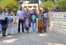 ਸ੍ਰੀ ਗੁਰੂ ਤੇਗ ਬਹਾਦਰ ਕਾਲਜ ਸਠਿਆਲਾ ਵਿਖੇ ਵਿਸ਼ਵ ਜਲ ਦਿਵਸ ਮਨਾਇਆ ਗਿਆ