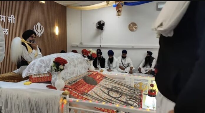 ਸਤਿ ਸ੍ਰੀ ਅਕਾਲ ਜੀ। ਕੀਰਤਨ ਦੀਵਾਨ ਬਾਰੇ ਲਿਖਤ ਪ੍ਰਵਾਨ ਕਰਨਾ ਜੀ।