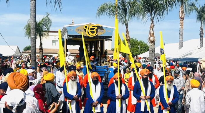 ਕੈਲੀਫੋਰਨੀਆਂ ਦੇ ਸ਼ਹਿਰ ਸੈਲਮਾ ਵਿਖੇ 32 ਵੇ ਸਲਾਨਾ ਨਗਰ ਕੀਰਤਨ ਨੇ ਸਿਰਜ਼ਿਆ