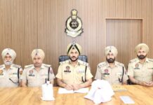 TWO LINKED TO CROSS-BORDER DRUG SMUGGLING MODULE HELD WITH 4.13KG HEROIN IN AMRITSAR