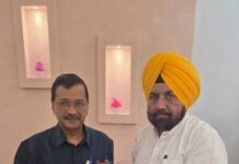 ਹਰਚੰਦ ਸਿੰਘ ਬਰਸਟ ਵੱਲੋਂ ‘ਆਪ’ ਦੇ ਕੌਮੀ ਕਨਵੀਨਰ ਅਰਵਿੰਦ ਕੇਜਰੀਵਾਲ ਨਾਲ ਵਿਸ਼ੇਸ਼ ਮੁਲਾਕਾਤ