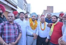 *ਓ.ਐਸ.ਡੀ ਸੁਖਵੀਰ ਸਿੰਘ ਨੇ ਧੂਰੀ ਦੇ ਵਾਰਡ ਨੰਬਰ 4, 7, 10 ਤੇ 13 ‘ਚ ਕੀਤਾ ਚੋਣ ਪ੍ਰਚਾਰ*