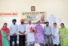 ਸ਼੍ਰੀ ਗੁਰੂ ਤੇਗ ਬਹਾਦਰ ਕਾਲਜ, ਸਠਿਆਲਾ ਵਿਖੇ ਉੱਘੇ ਸਮਾਜ ਸੇਵੀ ਸੁੱਖੀ ਬਾਠ ਵਿਦਿਆਰਥੀਆਂ ਨਾਲ ਰੂਬਰੂ