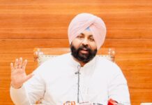 ਸਕੂਲ ਸਿੱਖਿਆ ਵਿੱਚ ਪੰਜਾਬ ਨੇ ਕੇਰਲਾ ਨੂੰ ਪਛਾੜਿਆ, ਨੀਤੀ ਆਯੋਗ ਦੀ ਰਿਪੋਰਟ ਵਿੱਚ ਭਾਰਤ ਦੇ ਸਰਬੋਤਮ ਕਾਰਗੁਜ਼ਾਰੀ ਵਾਲੇ ਸੂਬੇ ਵਜੋਂ ਉੱਭਰਿਆ: ਹਰਜੋਤ ਸਿੰਘ ਬੈਂਸ