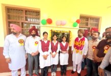 ਸਕੂਲ ਆਫ਼ ਐਮੀਨੈਂਸ ਘਨੌਰੀ ਕਲਾਂ ਵਿਖੇ ਨਵੇਂ ਬਣੇ ਆਧੁਨਿਕ ਕਮਰੇ ਅਤੇ ਵਿਕਾਸ ਕਾਰਜਾਂ ਦਾ ਉਦਘਾਟਨ