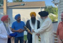 Pakistan Punjab Minister Meets with Sikh Leaderhip in Maryland USA