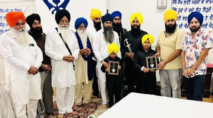 ਕਰਮਨ ਵਿਖੇ ਸ੍ਰੀ ਗੁਰੂ ਅਰਜਨ ਦੇਵ ਜੀ ਦੀ ਸ਼ਹੀਦੀ ਅਤੇ 1984 ਦੇ ਸ਼ਹੀਦਾਂ ਨੂੰ ਸਮਰਪਿਤ ਵਿਸ਼ੇਸ਼ ਸਮਾਗਮ ਹੋਏ