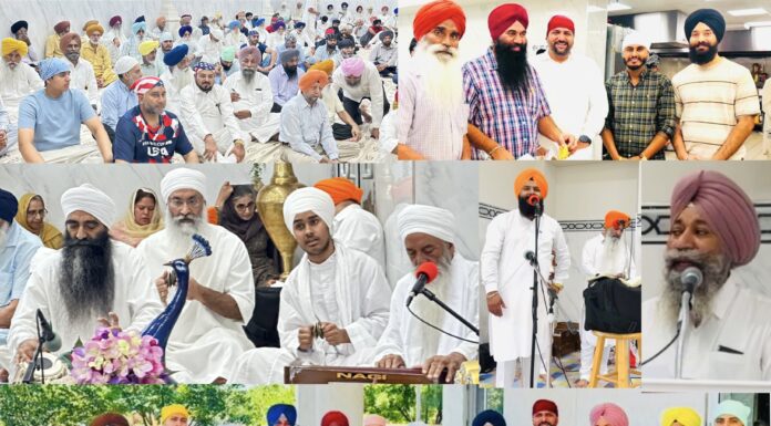 ਮਾਧ ਭਾਈ ਦੀ ਸੰਗਤ ਨੇ ਧੰਨ-ਧੰਨ ਬਾਬਾ ਭਾਈ ਰੂਪ ਚੰਦ ਜੀ ਦੀ ਬਰਸੀ ਫਰਿਜ਼ਨੋ ਵਿਖੇ ਸ਼ਰਧਾ ਅਤੇ ਸਤਿਕਾਰ ਨਾਲ ਮਨਾਈ